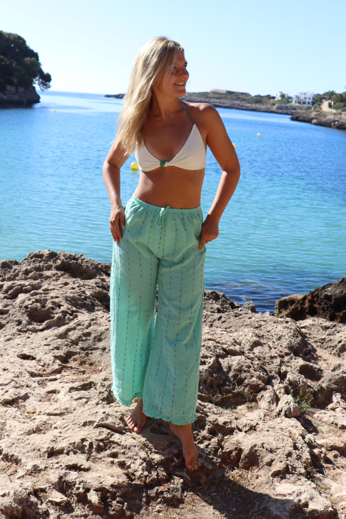 Santanyi Trouser - Mint