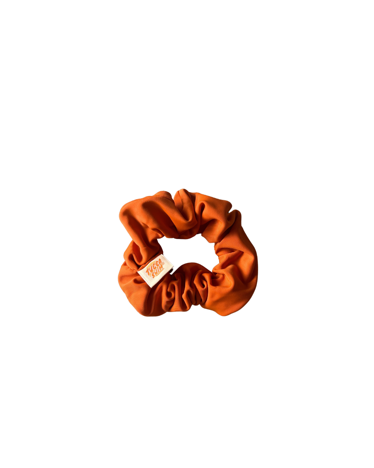 Hair Scrunchie - Orange