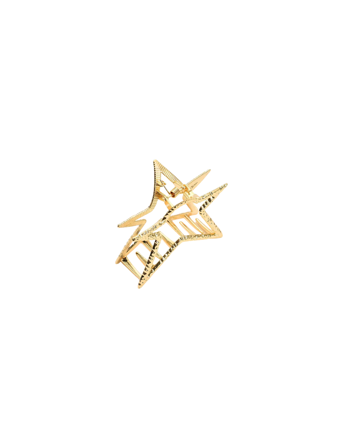 Star Claw Clip - Gold