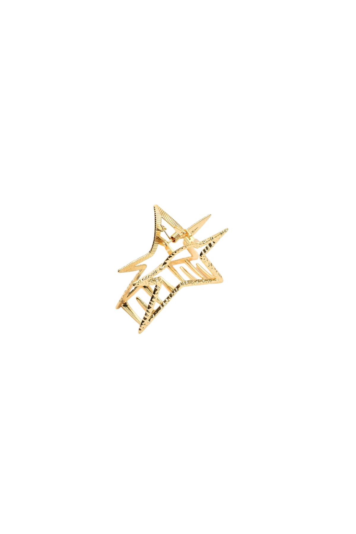 Star Claw Clip - Gold