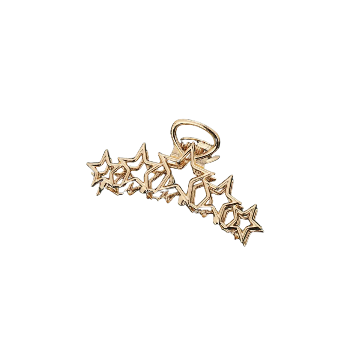 Stars Aligned  Claw Clip - Gold