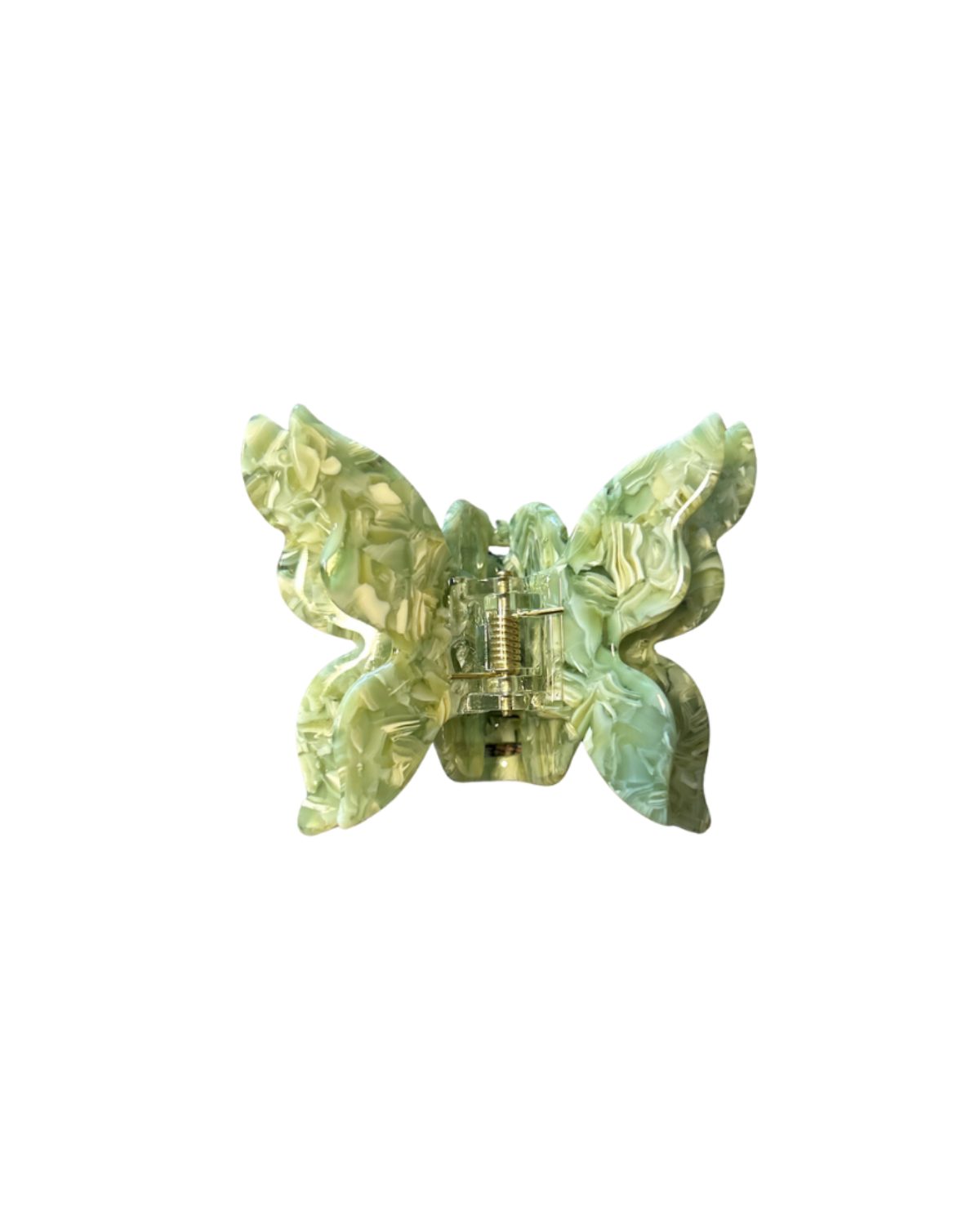 Butterfly Claw Clip - Green