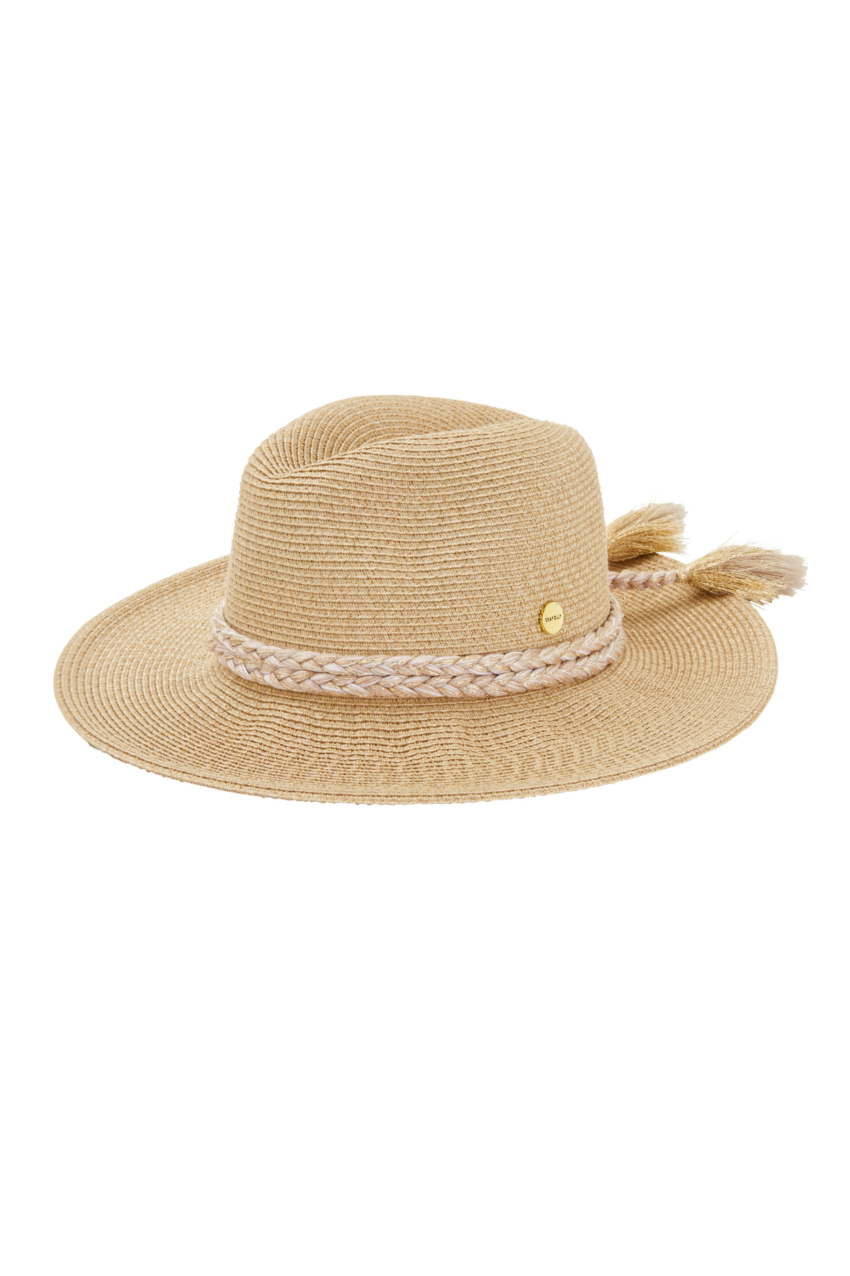 Seafolly Collapsable Fedora - Gold