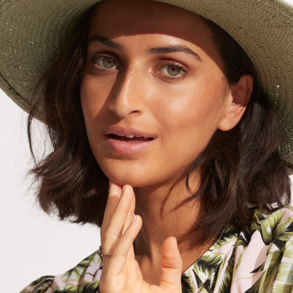 Seafolly Panama Hat - Olive