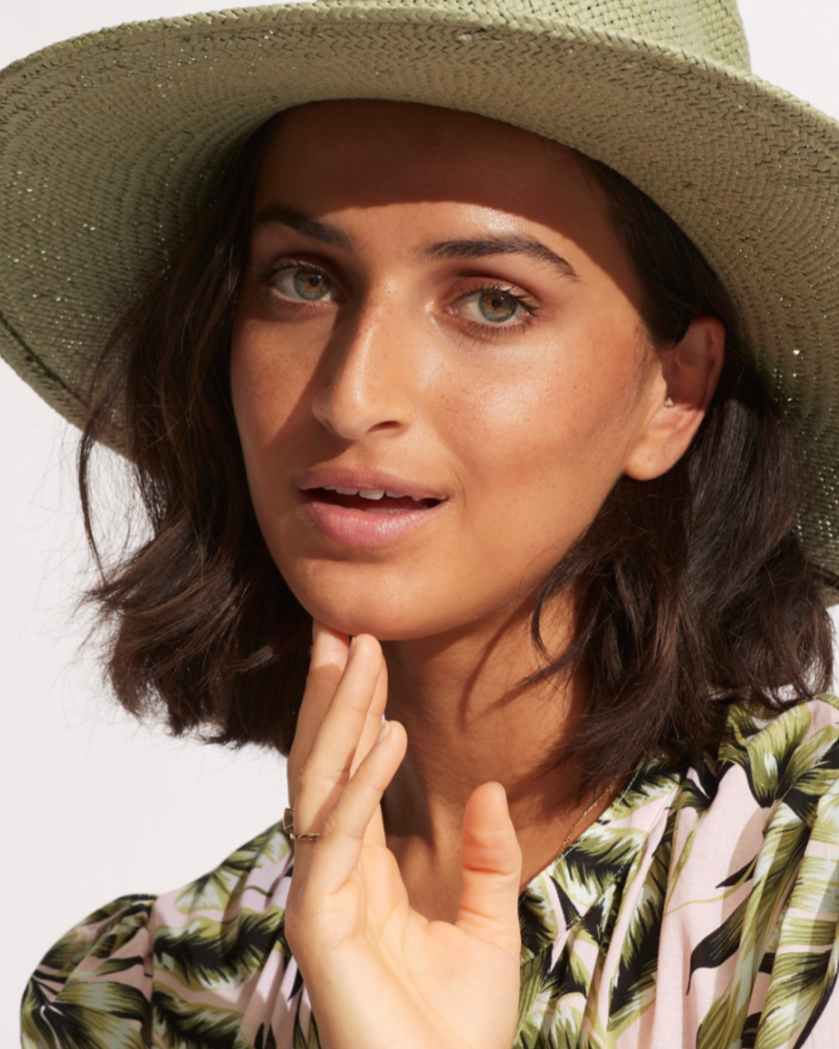 Seafolly Panama Hat - Olive