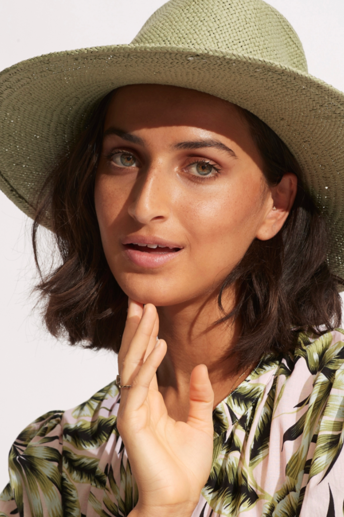 Seafolly Panama Hat - Olive