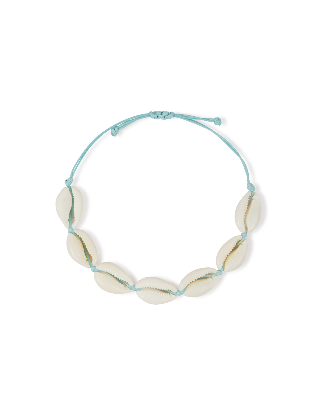 Ses Salines Shell Anklet - Blue