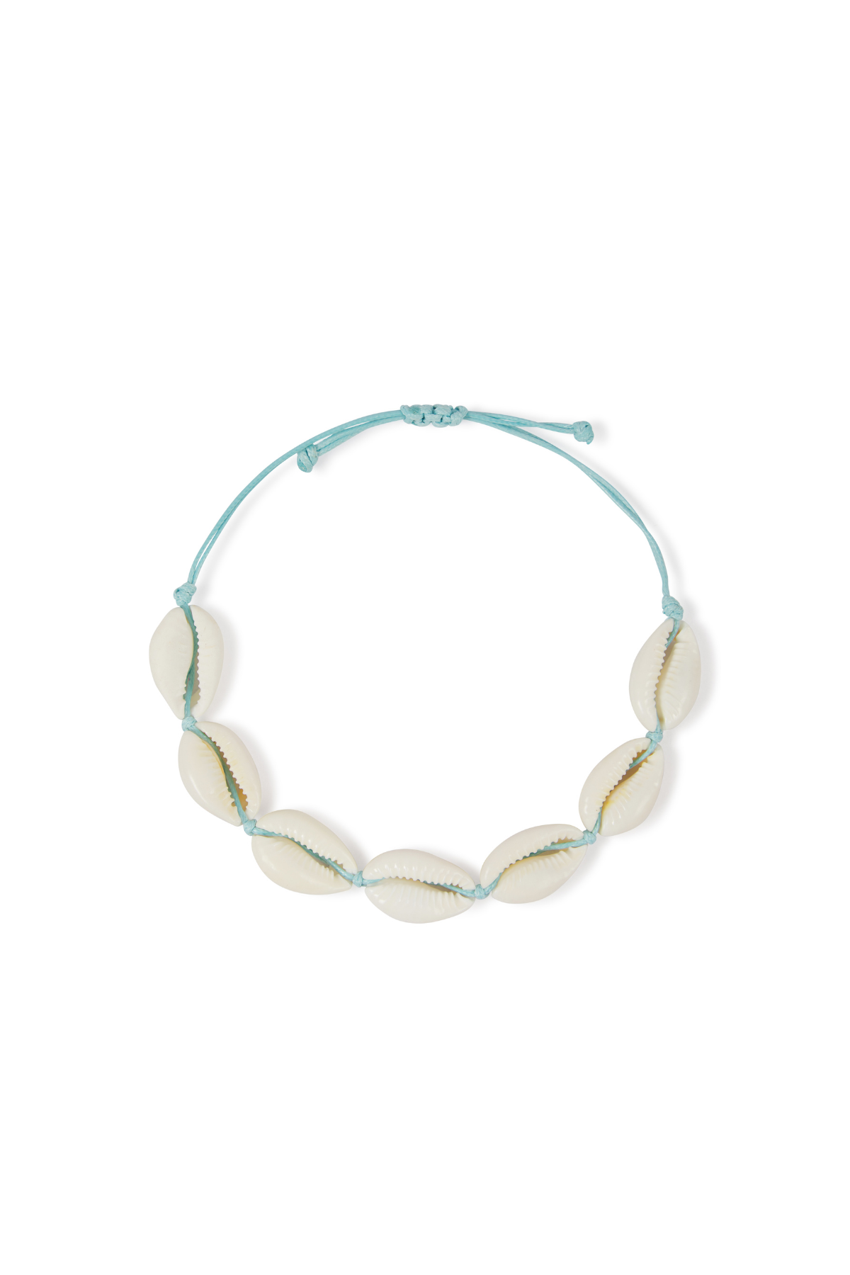 Ses Salines Shell Anklet - Blue