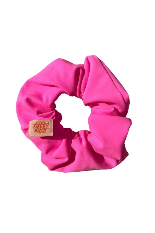 Pink Hair Scrunchie