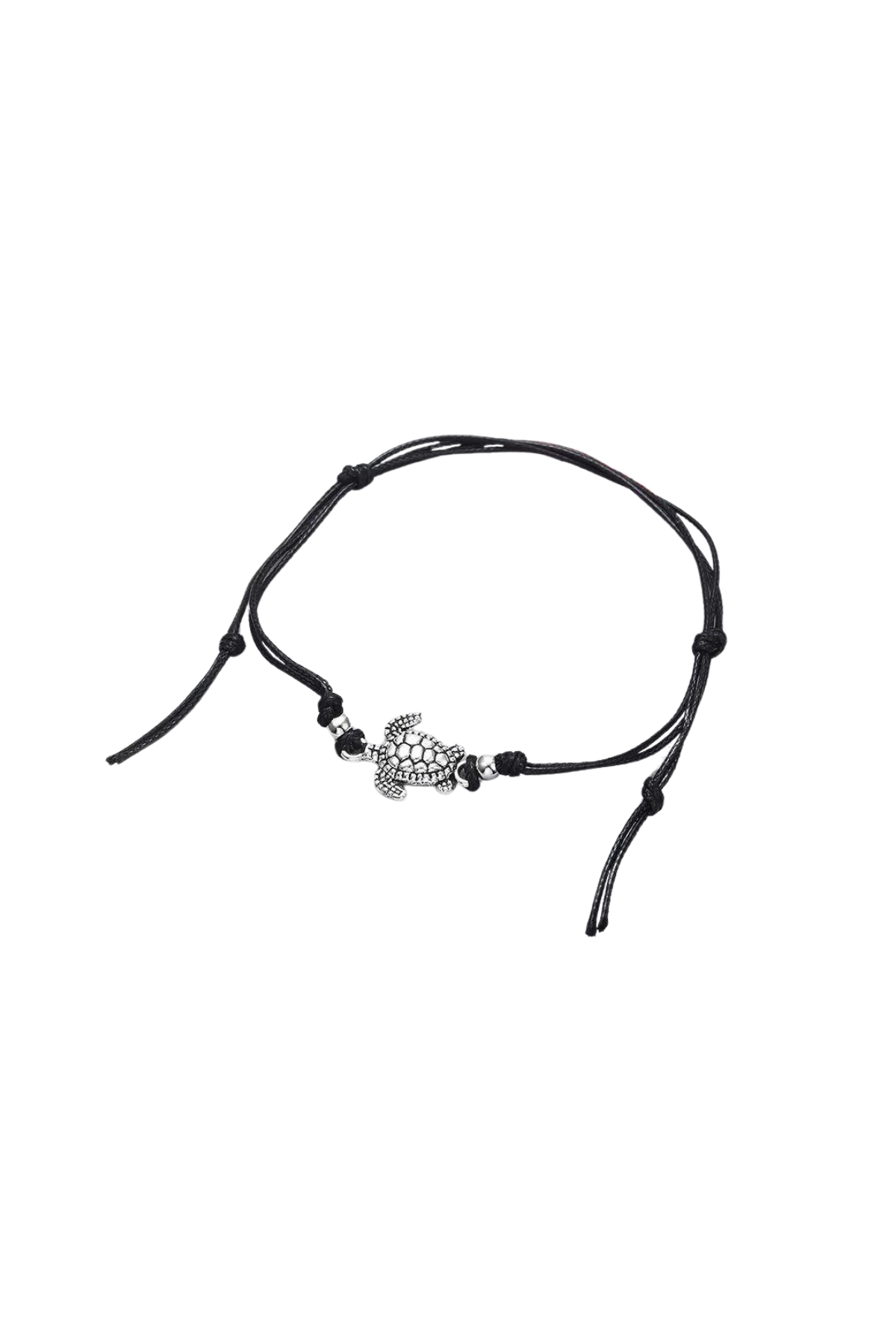 Turtle Anklet - Black