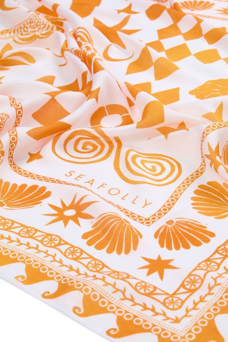 Seafolly Corfu Sarong - Tumeric