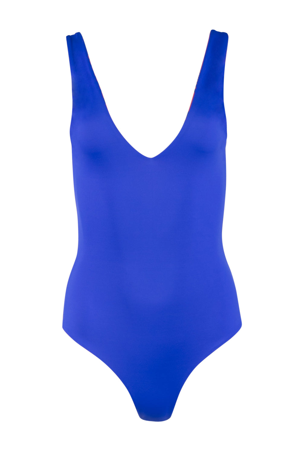 Ocean Coral V Neck Reversible Swimsuit