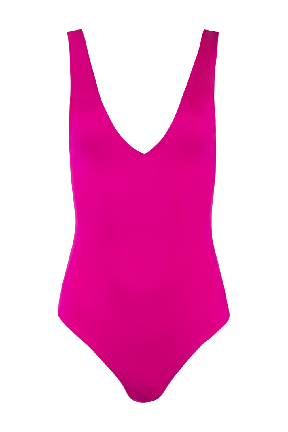 Pink Maypop V Neck Reversible Swimsuit